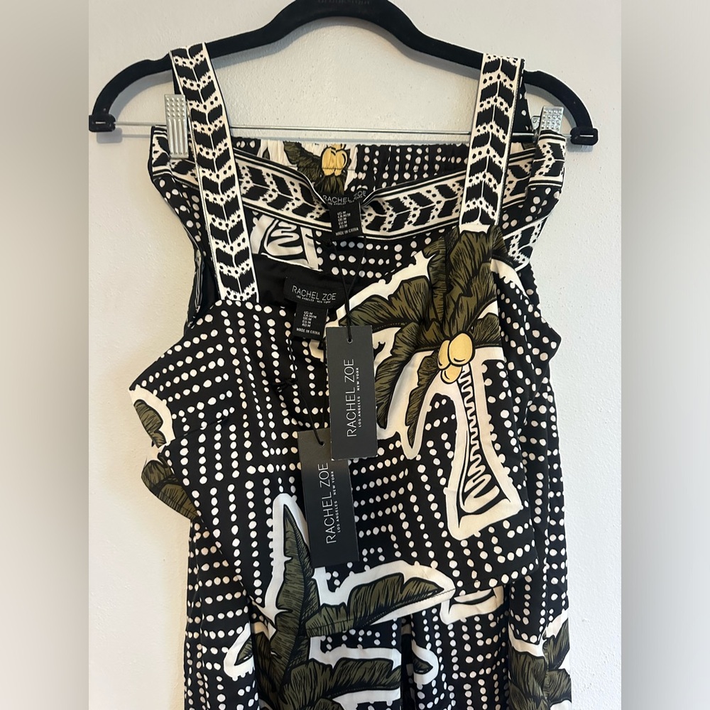 Rachel Zoe Palm Tree Set size M NWT - Picture 6 of 6